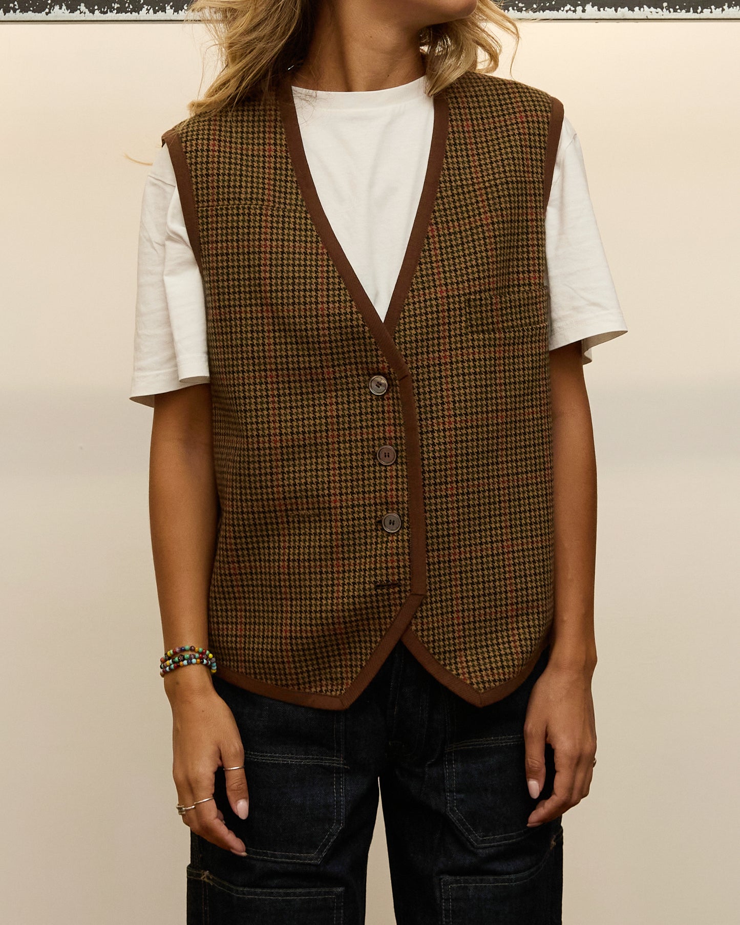 Gilet Pied-de-poule