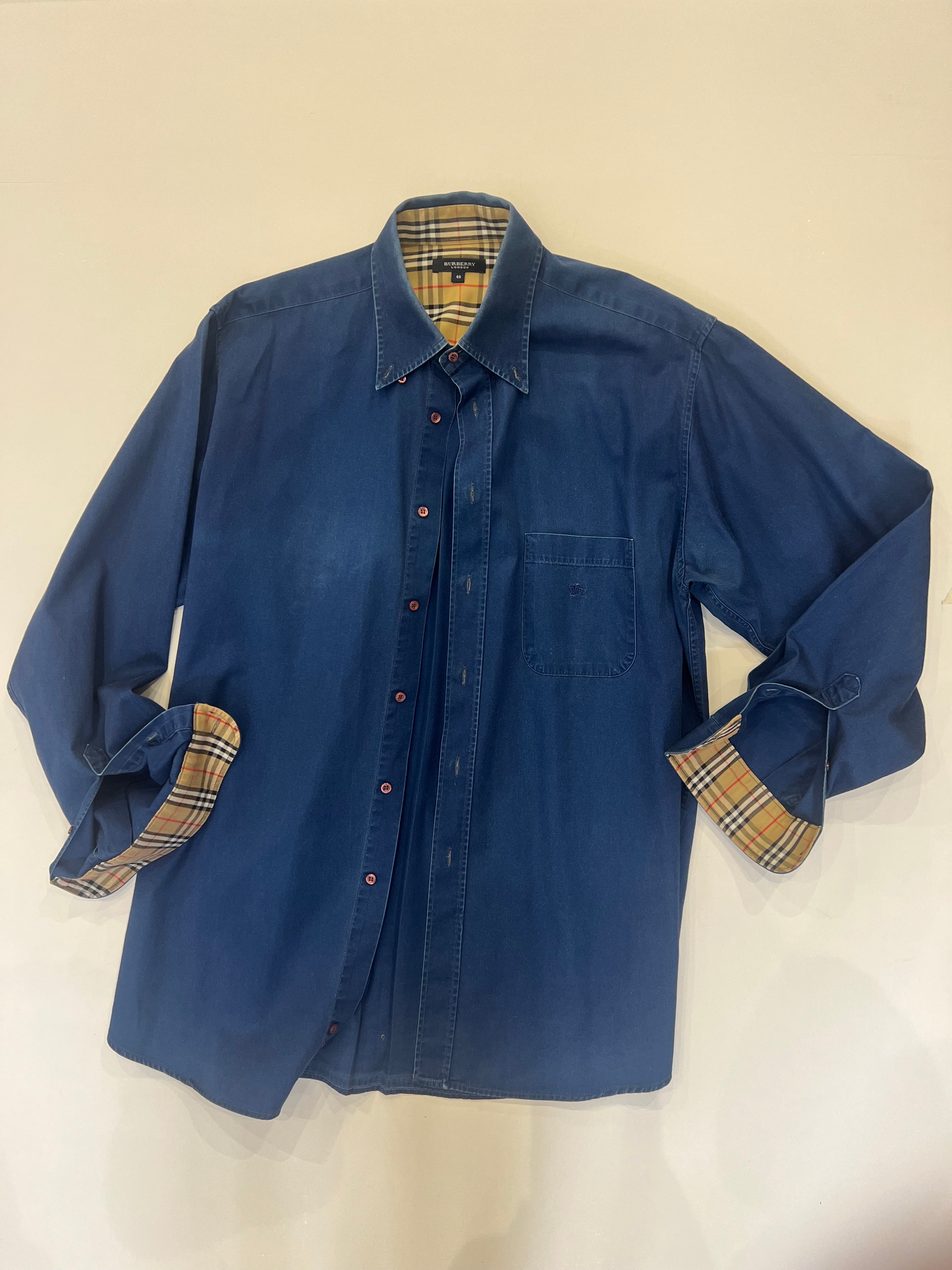 Camicia Jeans Burberry
