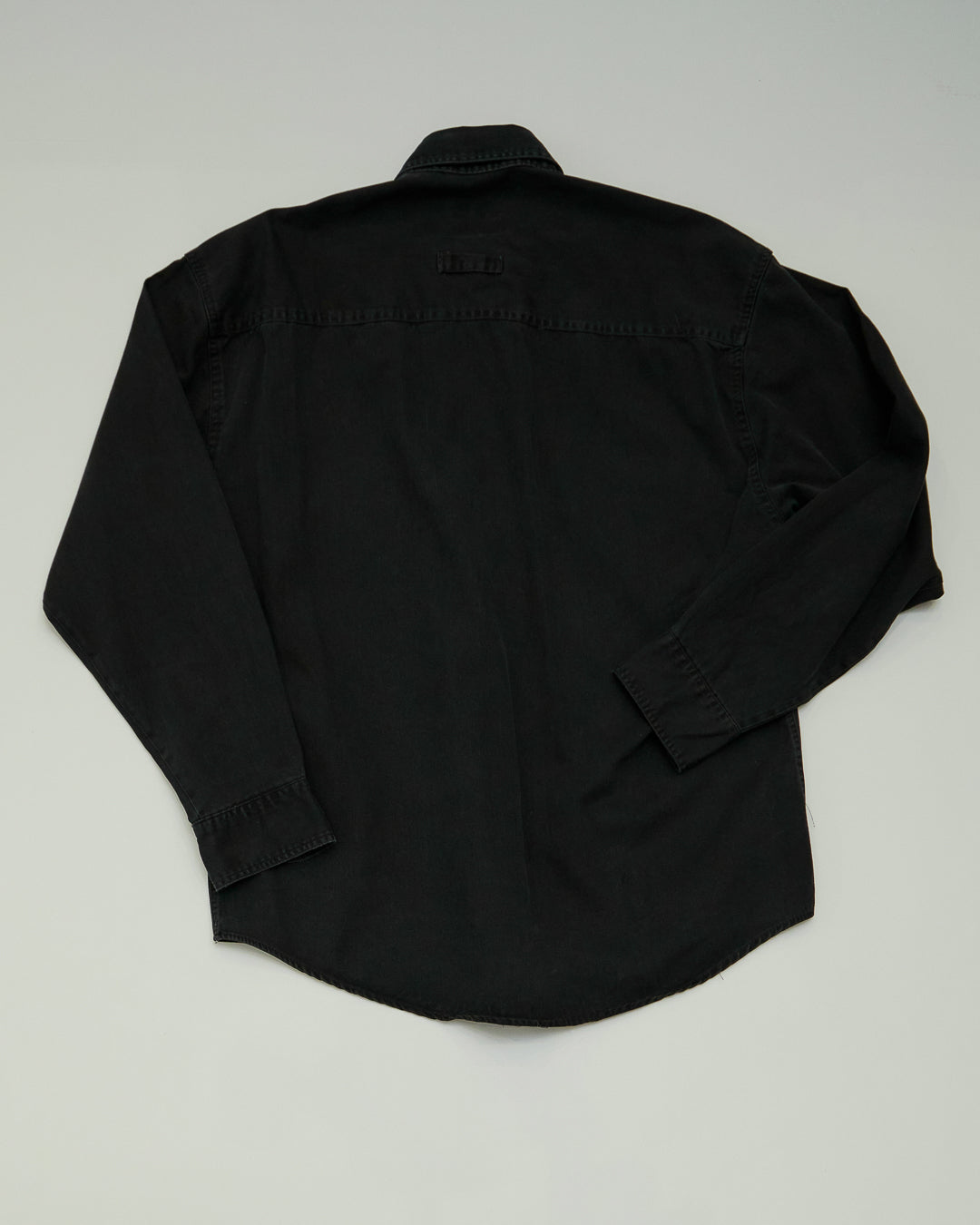 Camicia Jeans Nera