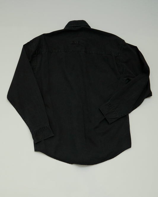 Camicia Jeans Nera