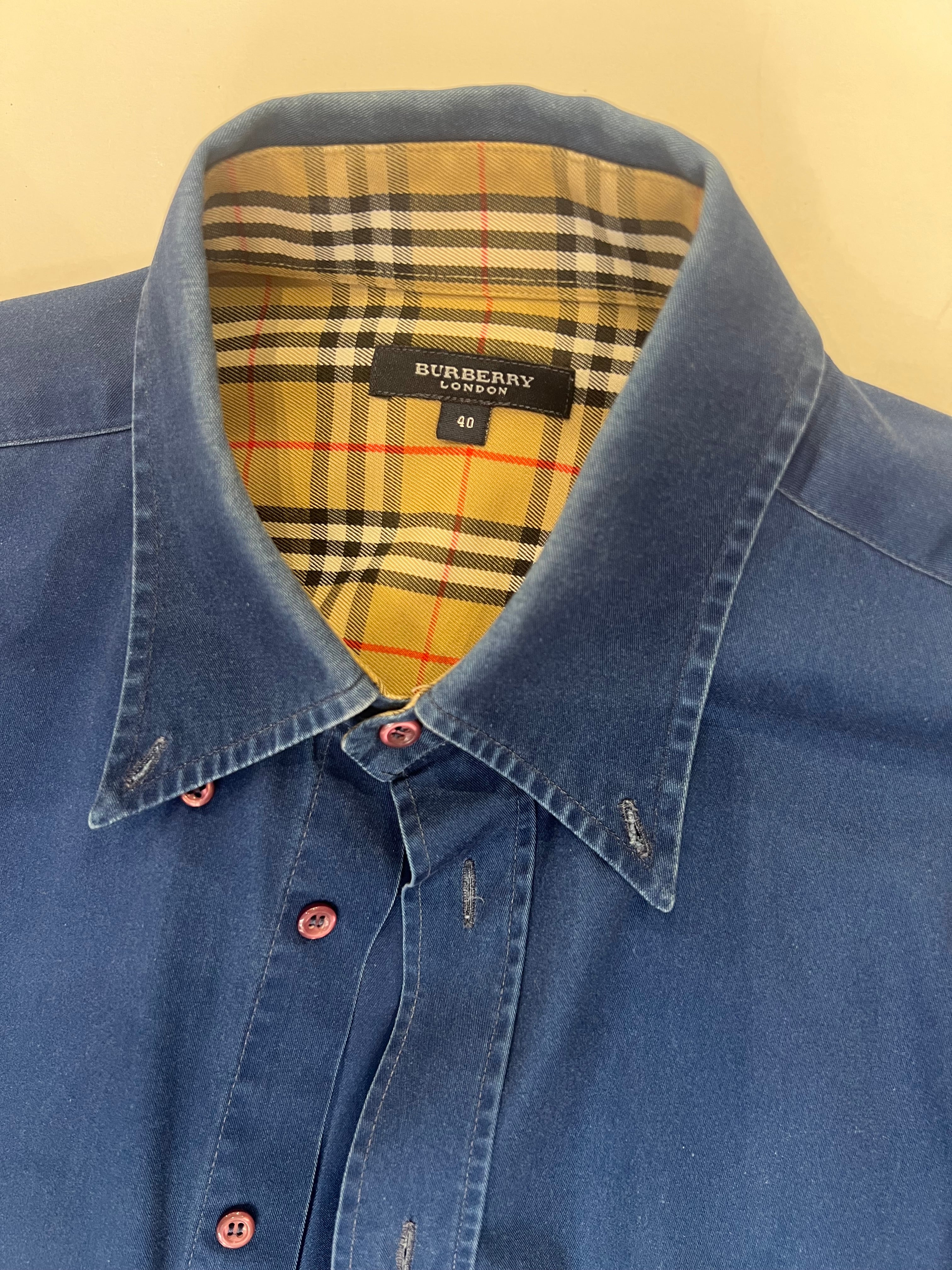 Camicia Jeans Burberry