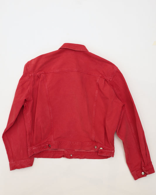 Giubbino Jeans Red