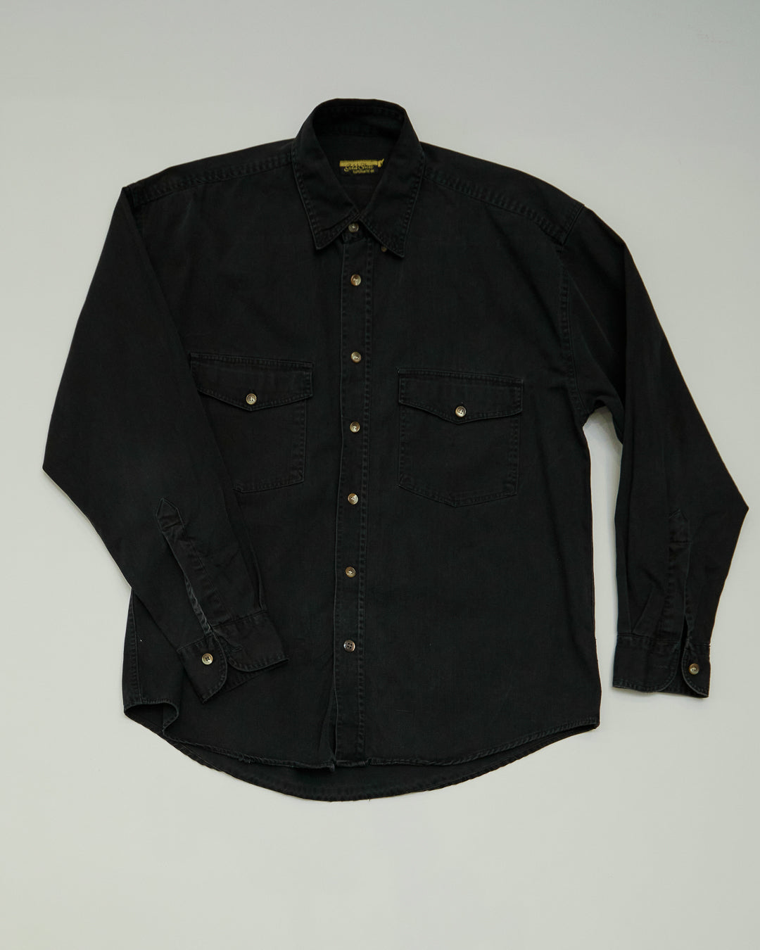 Camicia Jeans Nera