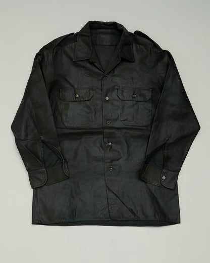 Camicia Nera Cerata Military