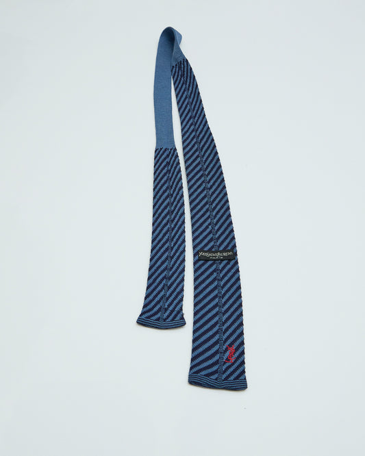 Cravatta YSL blu