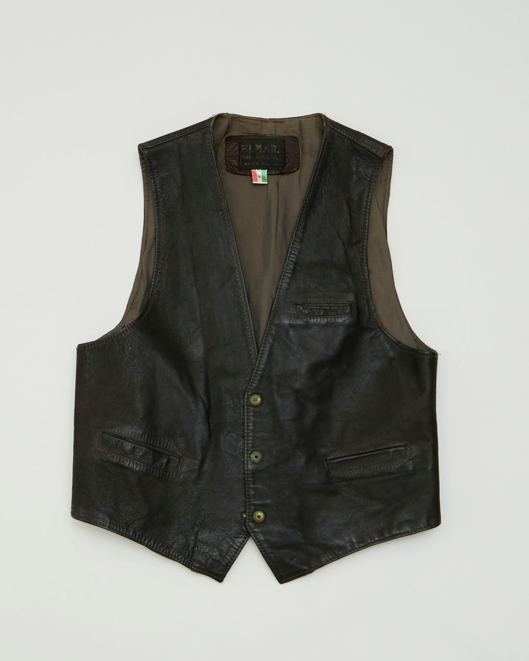 Gilet In Pelle