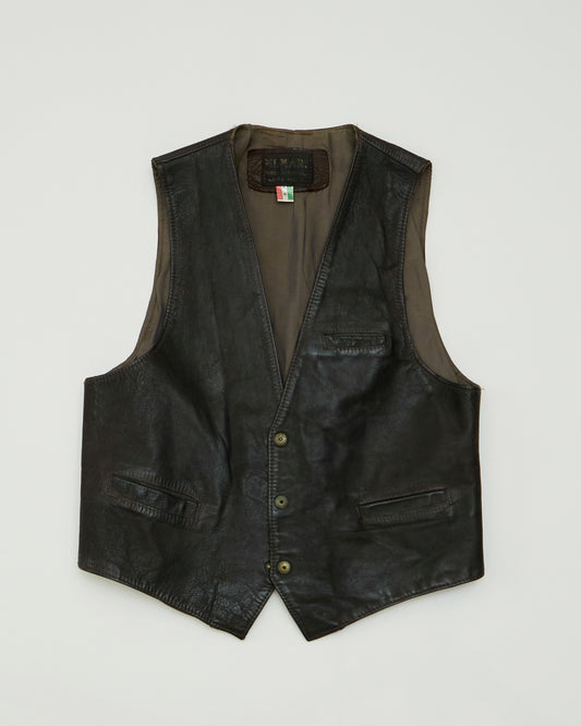 Gilet In Pelle